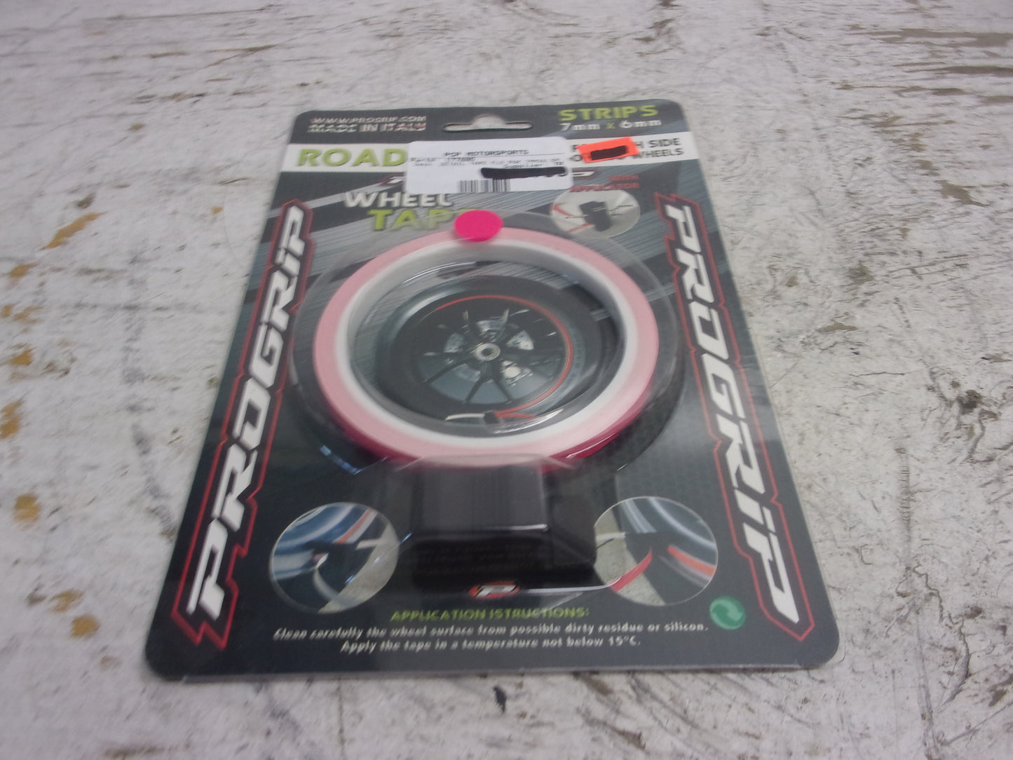 Pro Grip 5025 Wheel Rim Tape Reflective Fluorescent Fuxia Part# 177895
