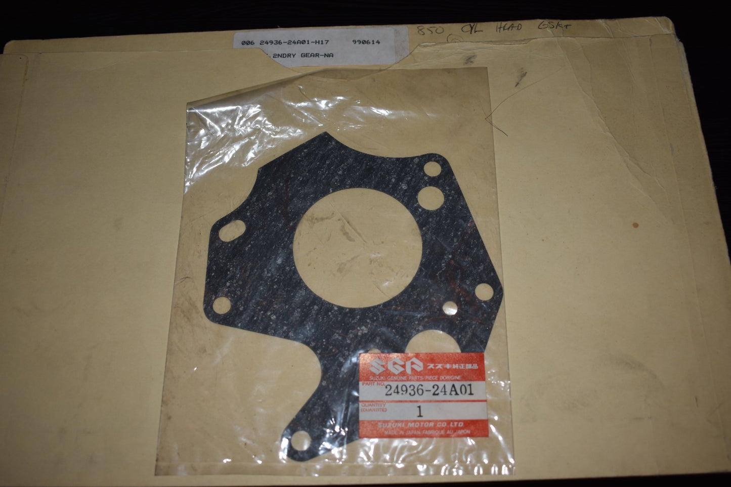 1986-88 Suzuki GV1400 G63 Gear Case Gasket 24936-24A01