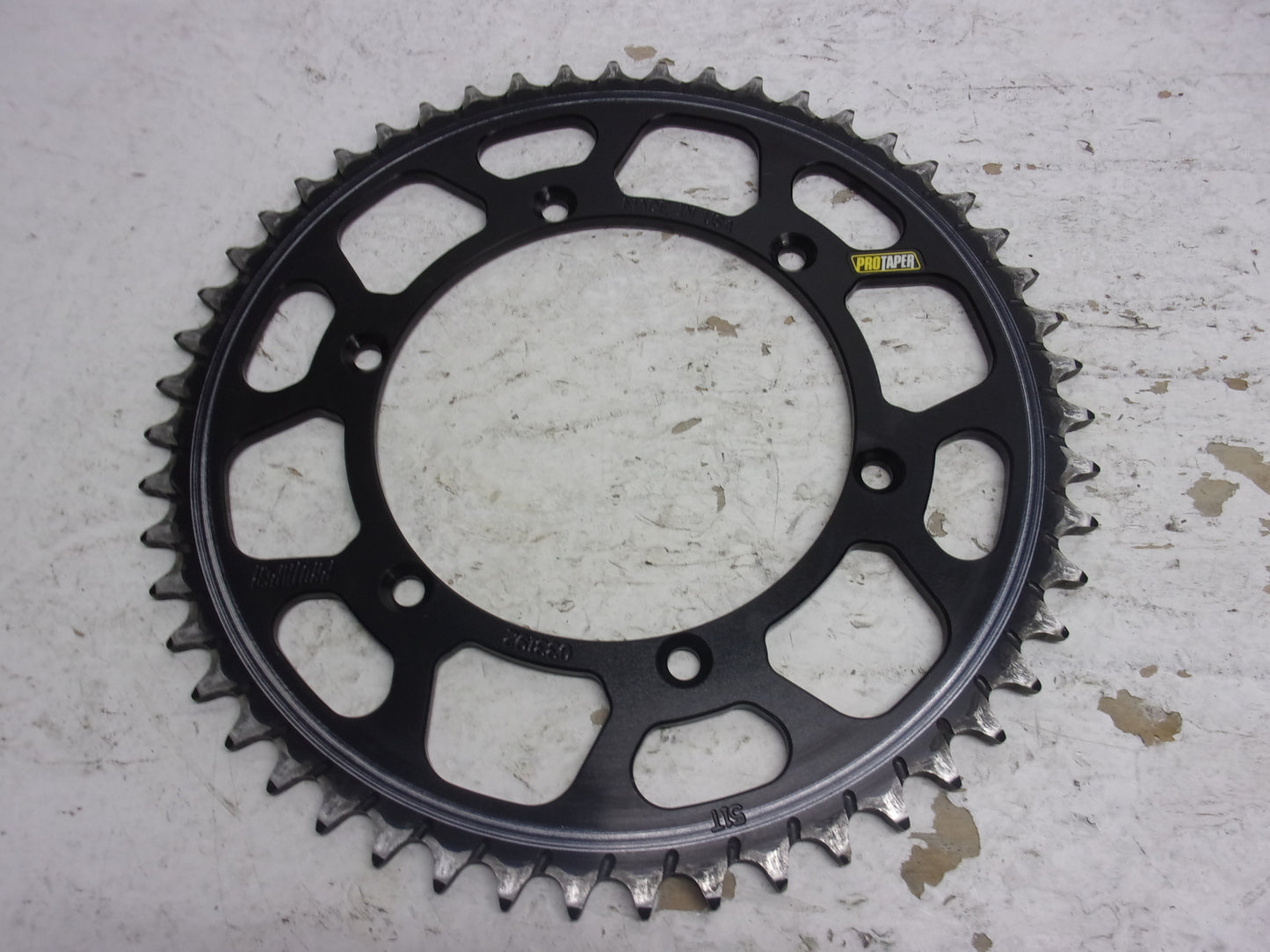 ProTaper Race Spec Aluminum Rear Sprocket, Black - 51T KX KDX KLX RMZ # 033192