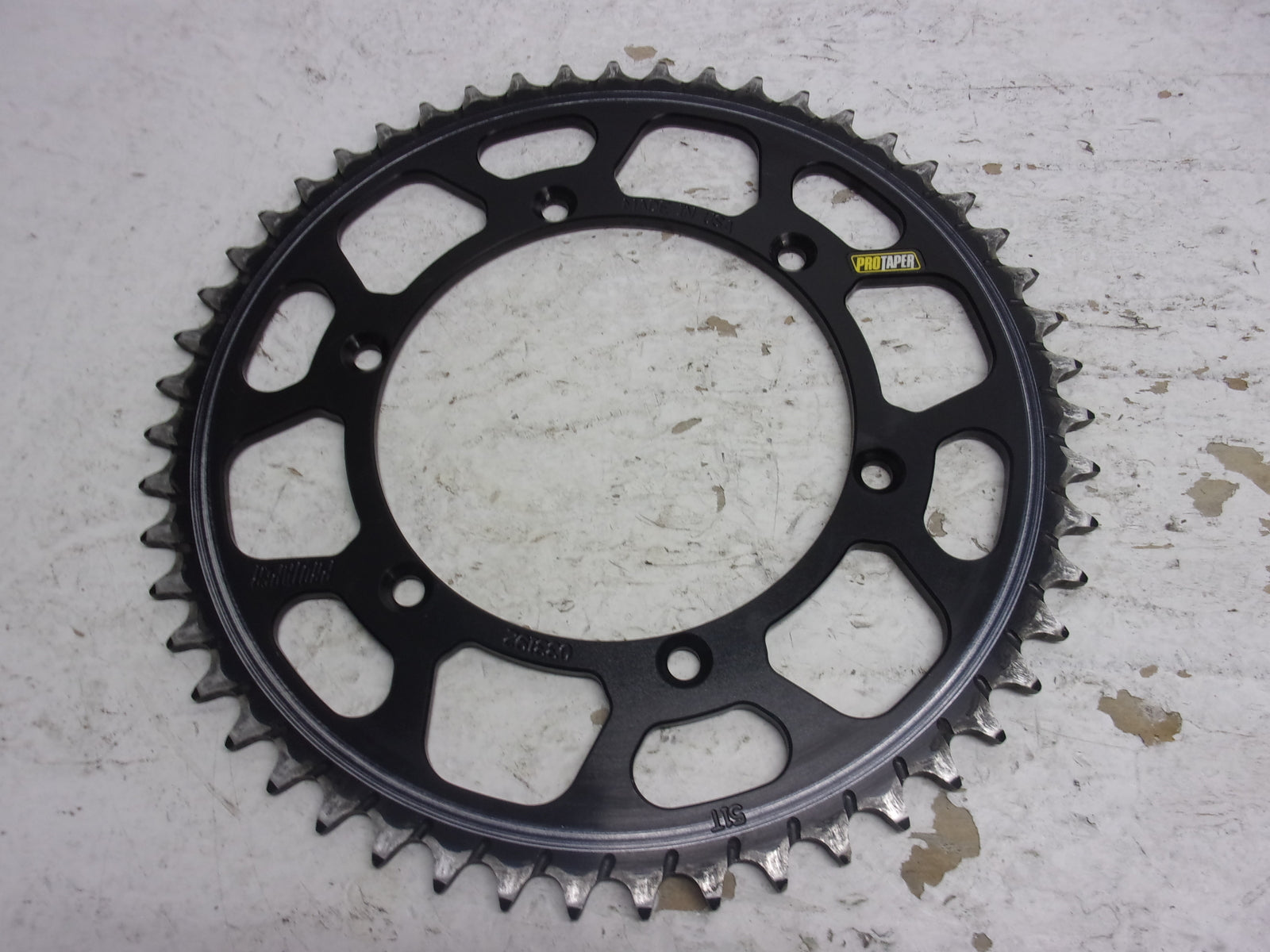 ProTaper Race Spec Aluminum Rear Sprocket, Black - 51T KX KDX KLX RMZ # 033192