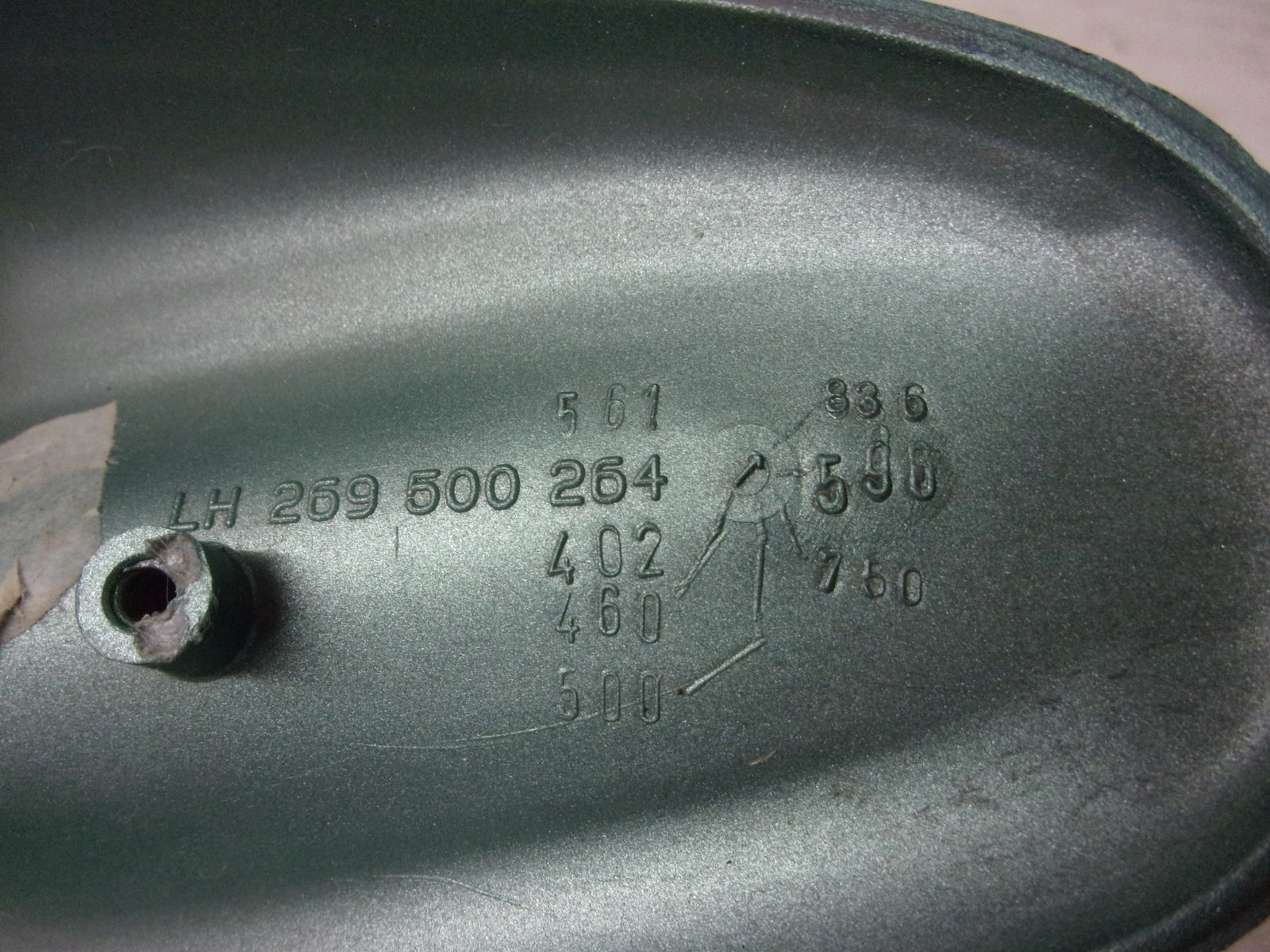 Sea Doo Bombardier PWC 2000-2001 GTX RFI OEM Left Mirror Support # 269500782