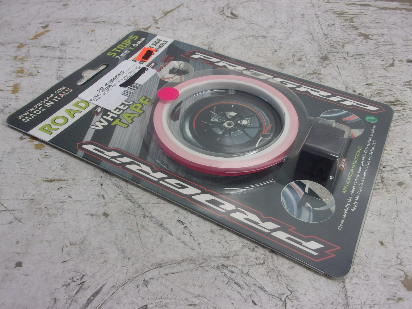 Pro Grip 5025 Wheel Rim Tape Reflective Fluorescent Fuxia Part# 177895