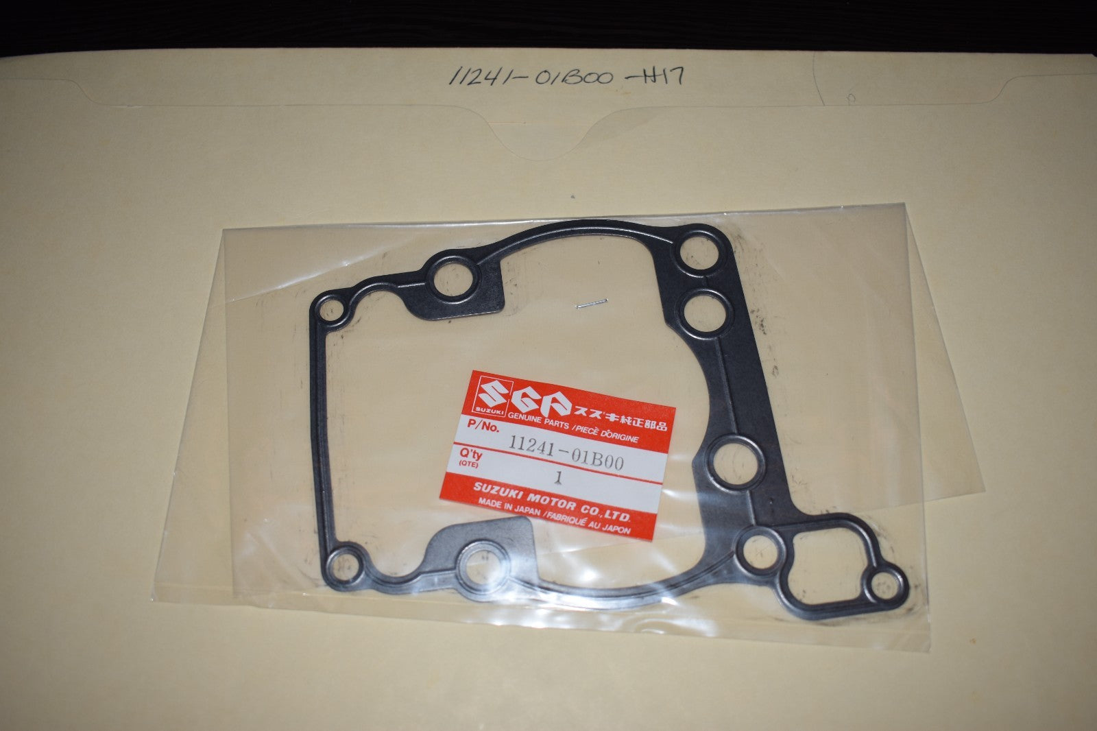1986-88 Suzuki RM125 Cylinder Base Gasket 11241-01B00-H17
