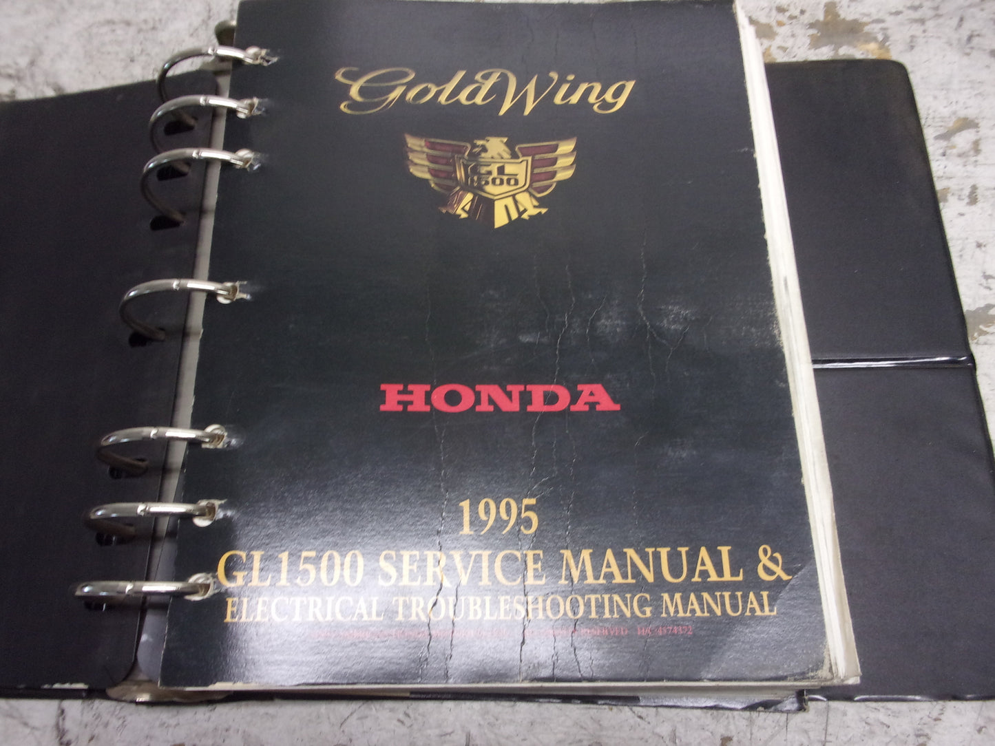 Honda 1995 GL1500 Service Manual & Electrical Troubleshooting Manual 61MAM00-AH