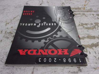 Honda Dirt Bike MX 1998-2003 XR80R XR100R OEM Service Manual Part# 61KN454