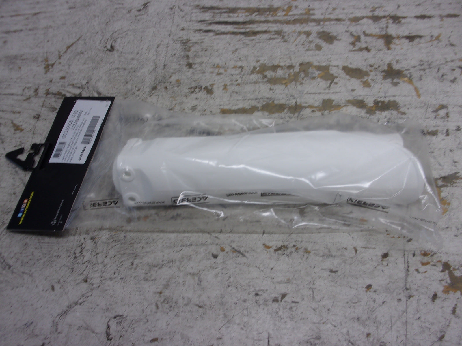 KTM Dirt Bike 2004-2012 SX 85 NEW Acerbis White Lower Fork Covers # 0016368.030