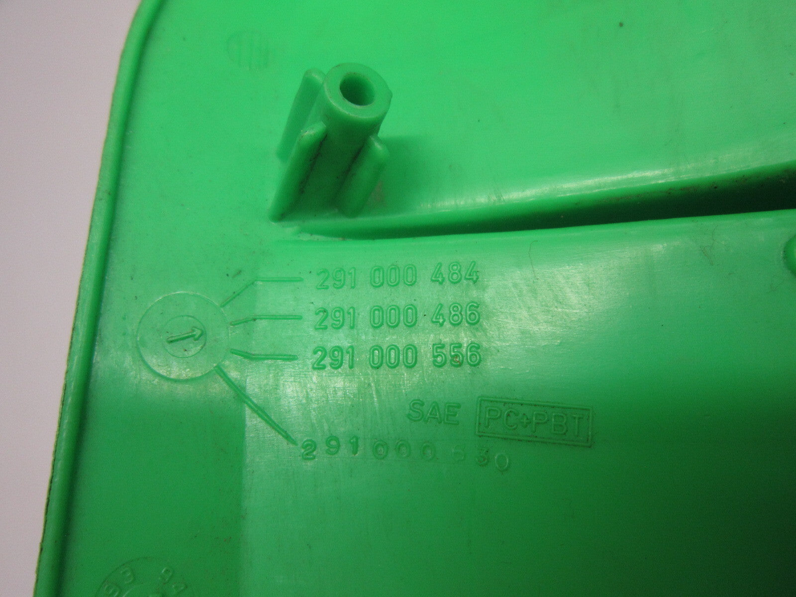 Sea Doo Bombardier 1994-1995 SPX OEM Green Left Intake Grill / Vent # 291000486