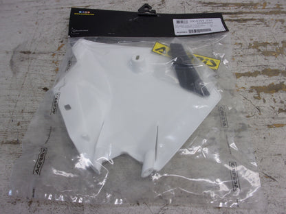 KTM Dirt Bike 2004-2012 SX 85 NEW Acerbis White Front Number Plate # 0016369.030