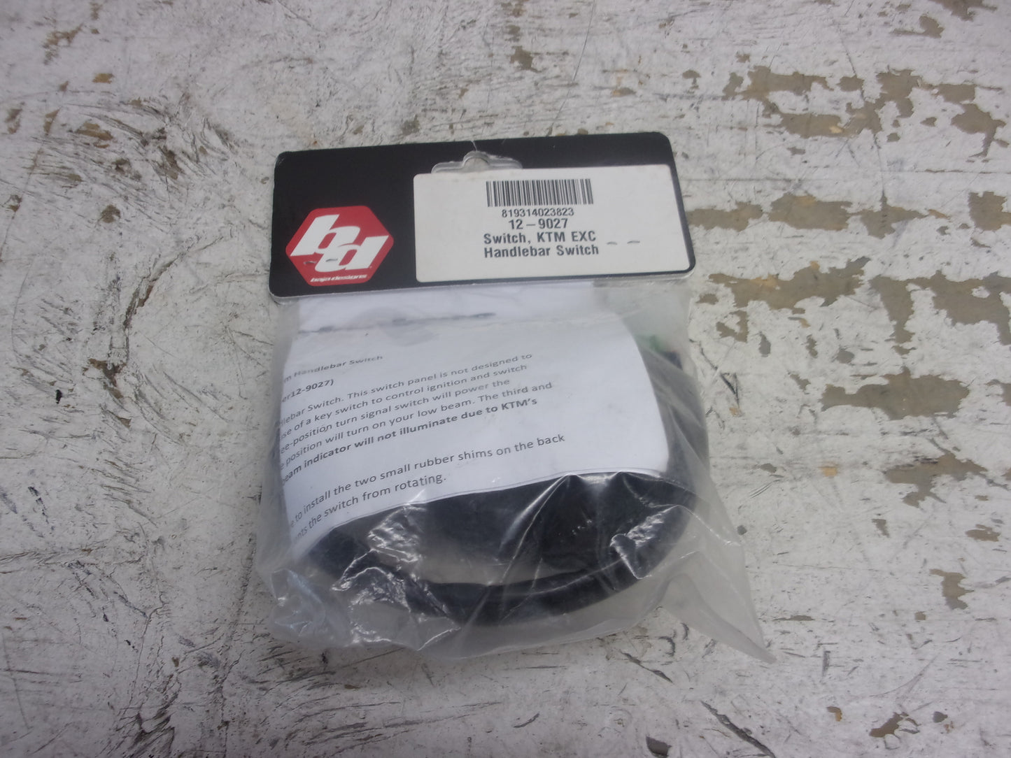 KTM Dirt Bike NEW EXC Handlebar Switch Assembly Part# 12-9027 / 819314023823