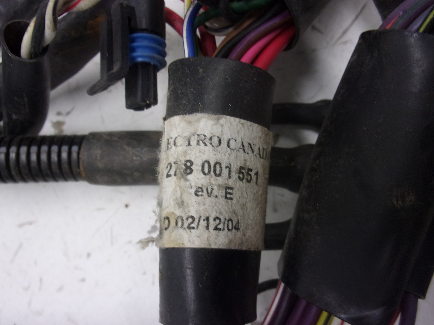 Sea Doo Bombardier 2004 RXP OEM Main Wire Harness Part# 278001551