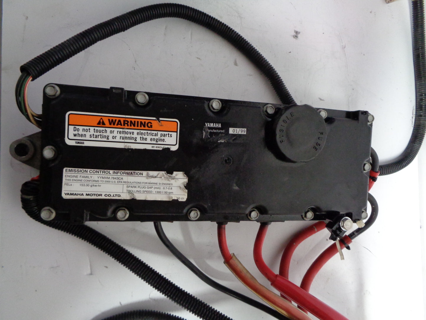 Yamaha 99-00 XL GP 800 Complete Electrical Box + Stator + Cover 66E-81337-10-8P
